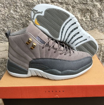 New Air Jordan 12 Retro Cool Grey Shoes - Click Image to Close